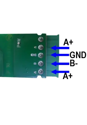 Q-USB-485 wiring diagram